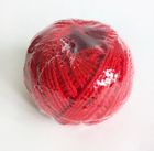 Изображение Шнур текстильный полипропилен 1,5мм, красный (50м)