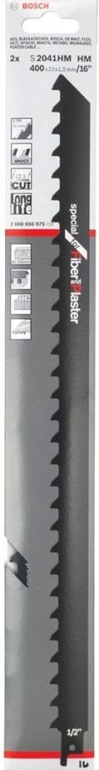 Изображение Пилки сабельные для ножовки S 2041 HM (2шт.)