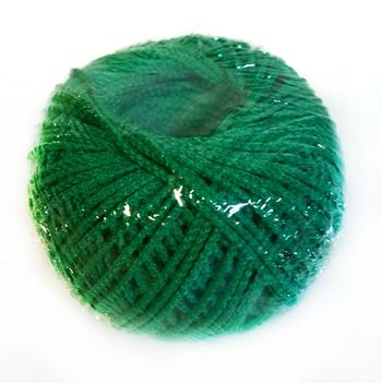 Фото Шнур текстильный полипропилен 2,0мм, зеленый (50м) 1